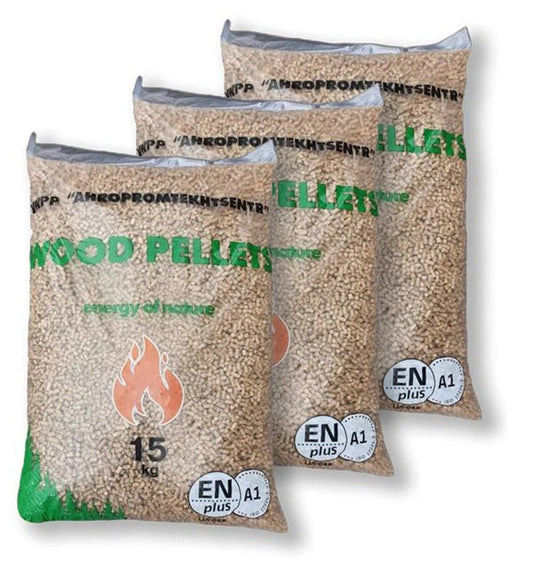 Eco pine pellets à 15kg 70 zakken